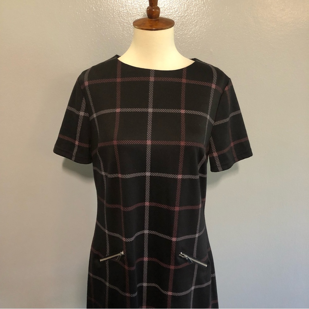 Dorothy Perkins Plaid Shift Dress - Picture 2 of 9